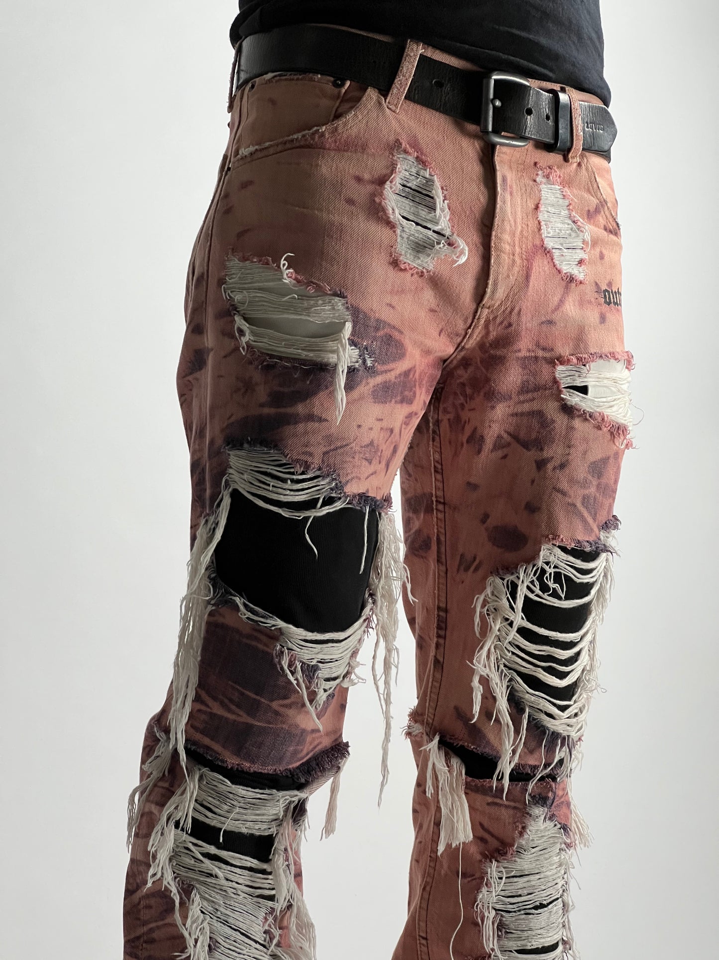 TRASHED TIE N DYE