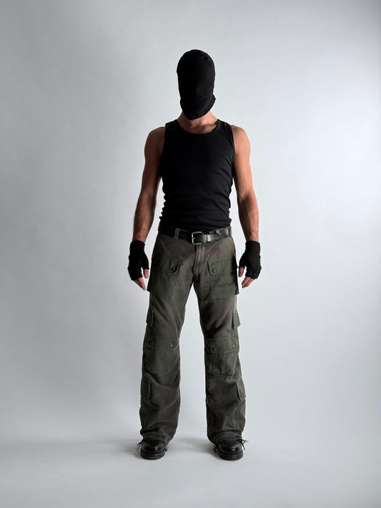 VERSACE REWORKED PANTS