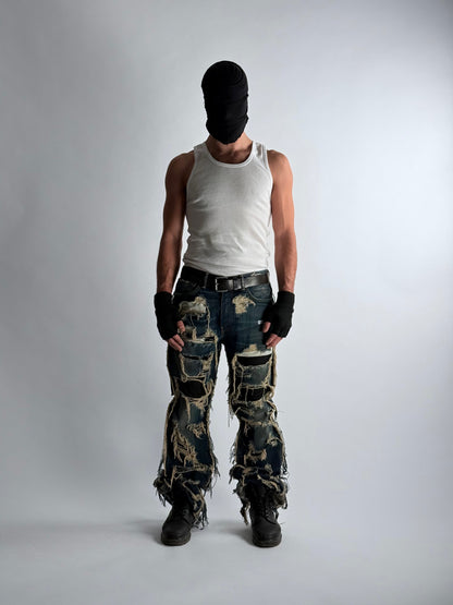 TRASHED DENIM