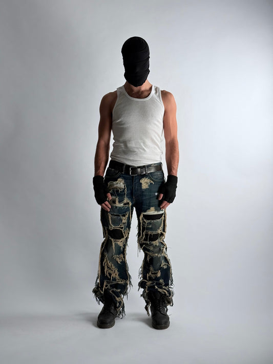 TRASHED DENIM