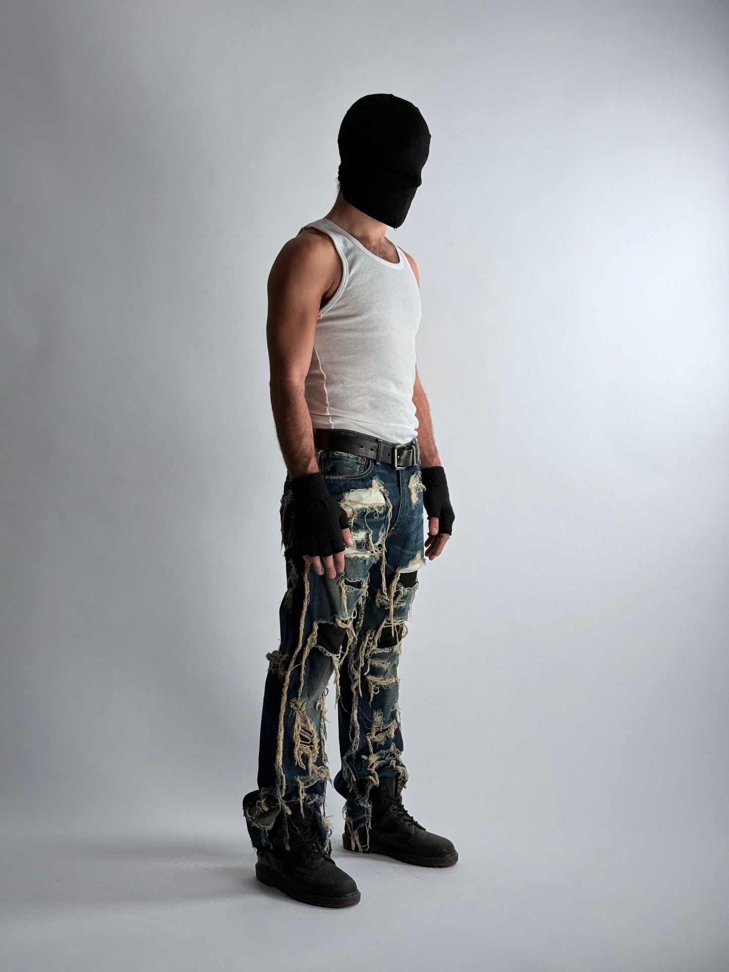 TRASHED DENIM