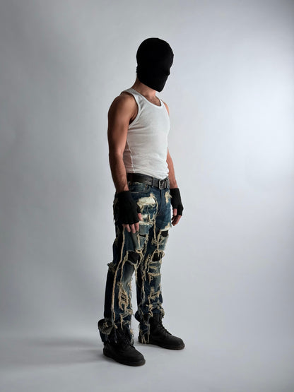 TRASHED DENIM