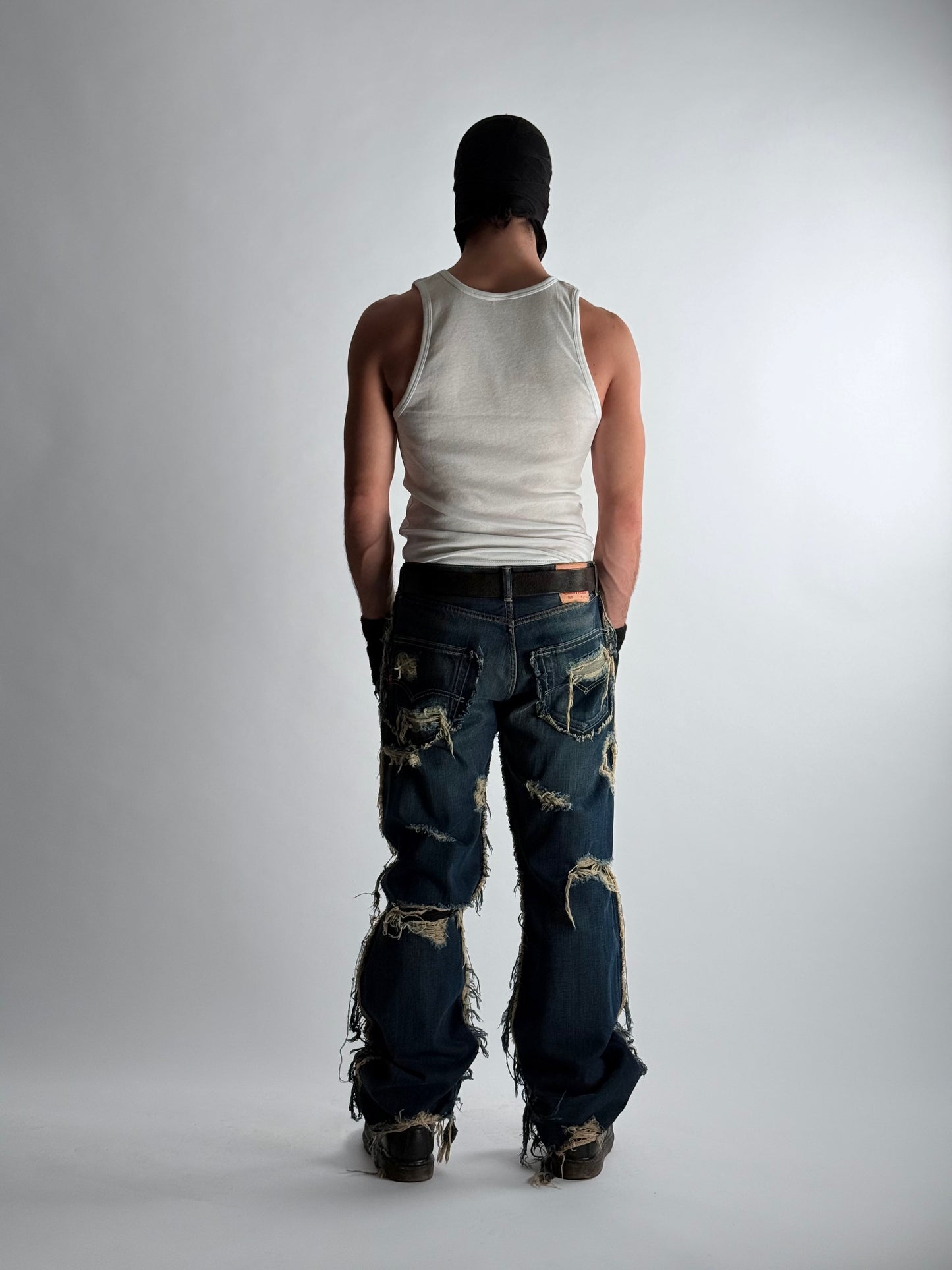TRASHED DENIM