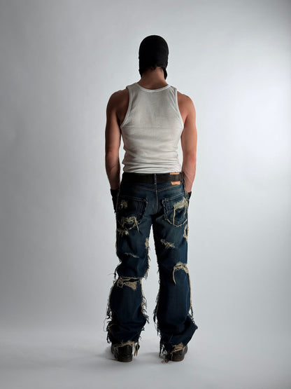 TRASHED DENIM