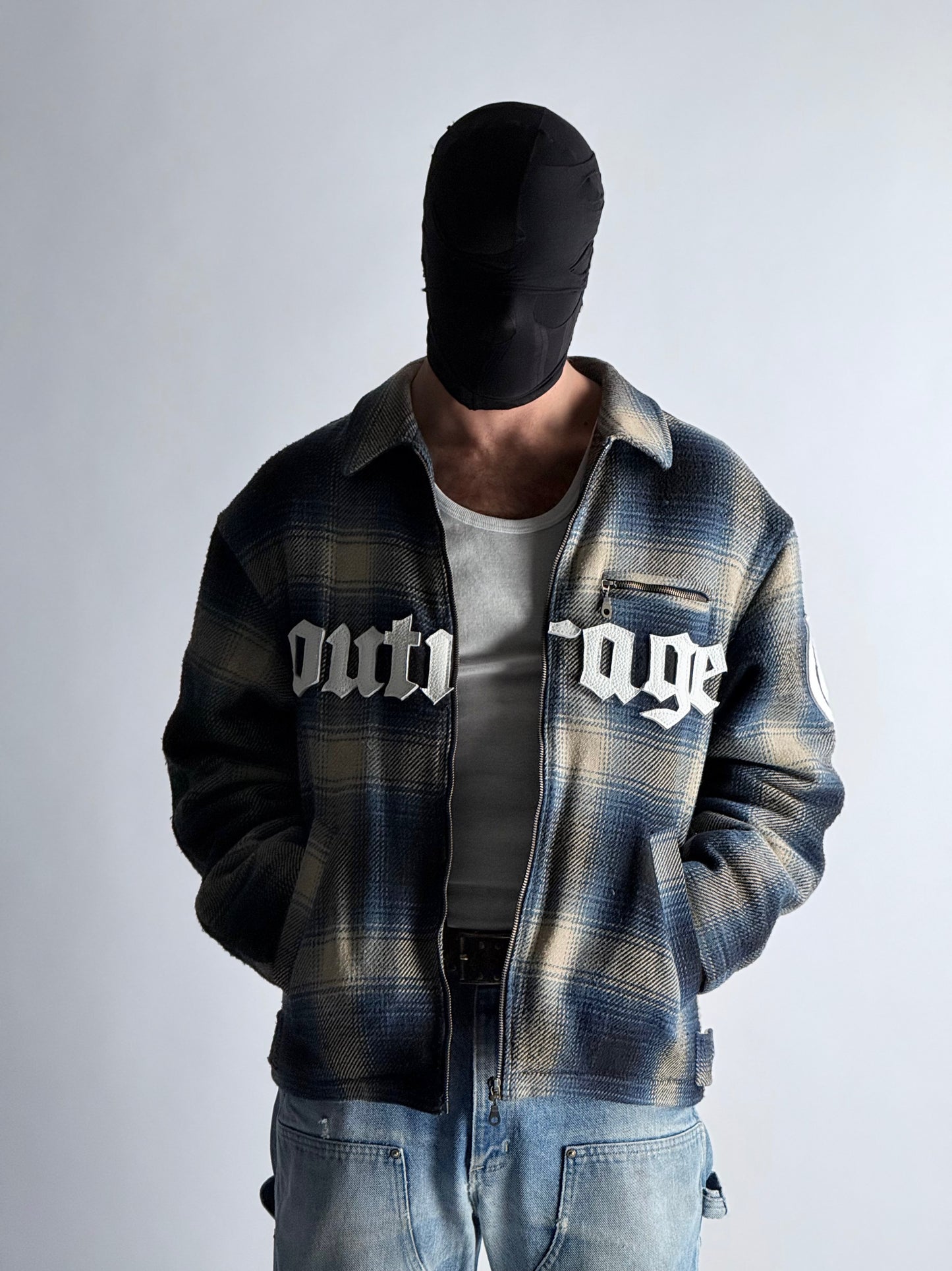SKULL FLANNEL JACKET