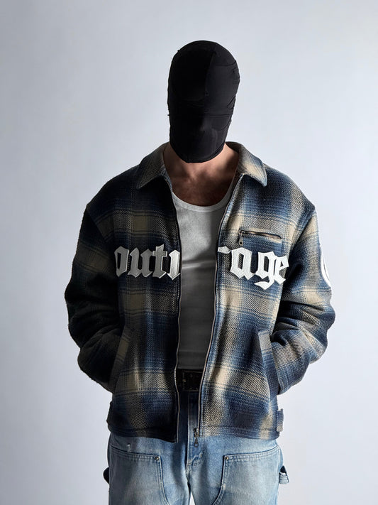 SKULL FLANNEL JACKET