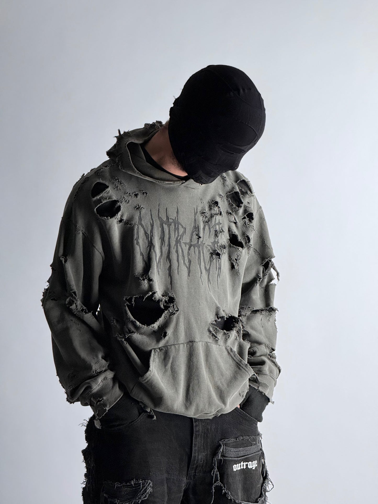 TRASHED HOODIE