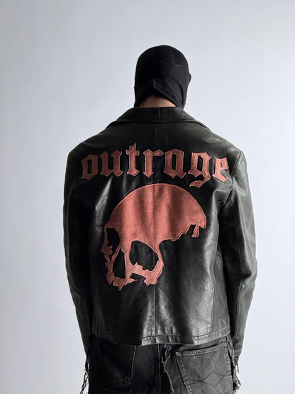 SKULL LEATHER JACKET