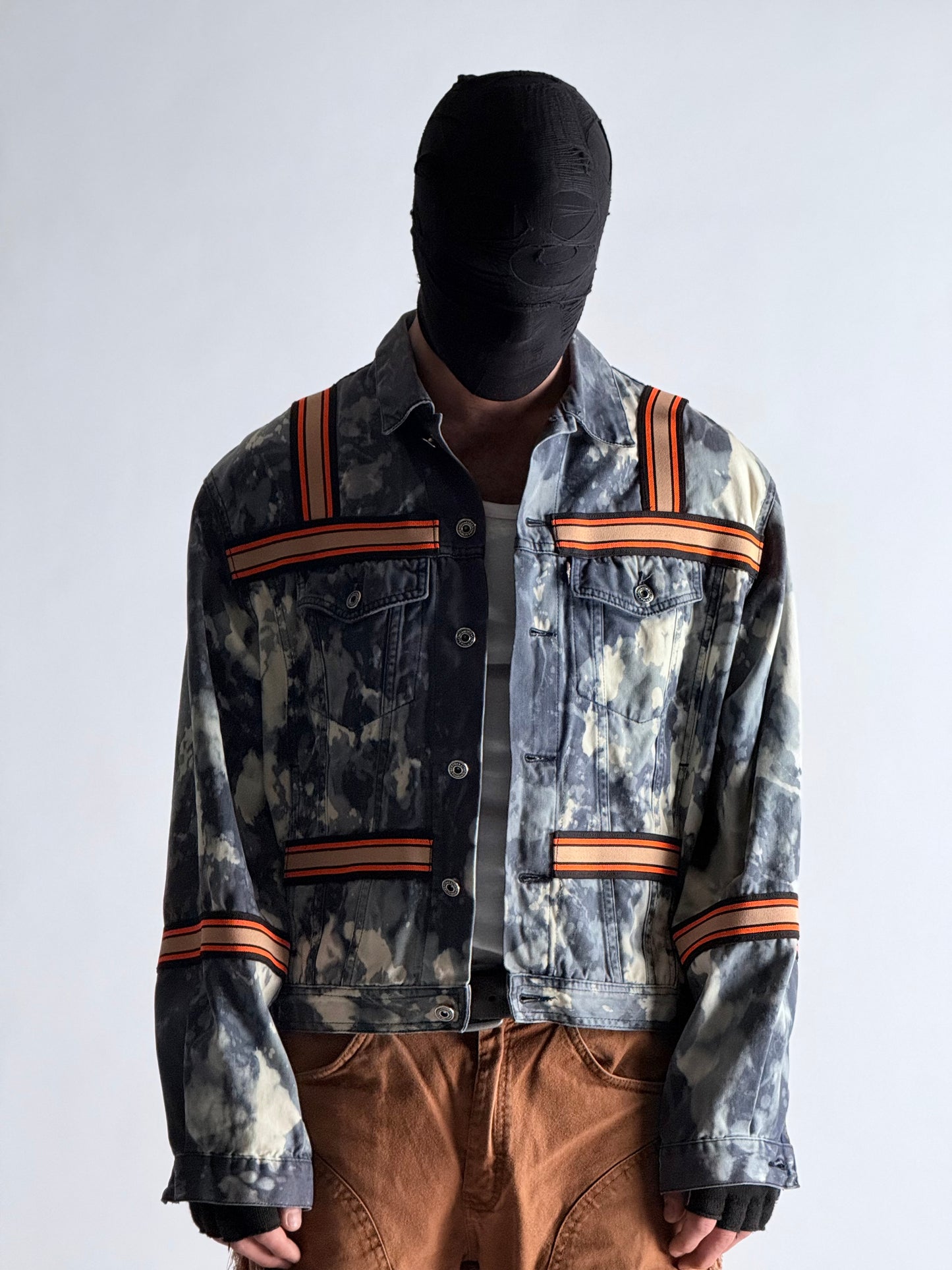 TIE N DYE WORK JACKET