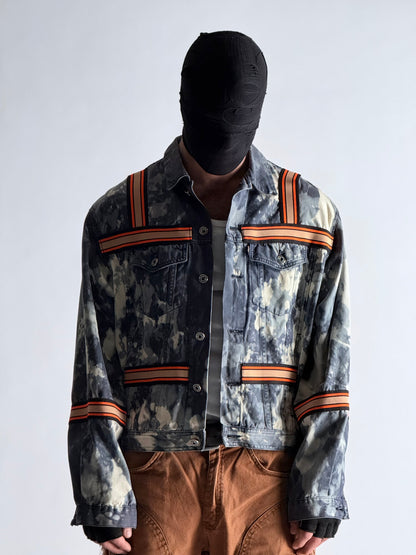 TIE N DYE WORK JACKET