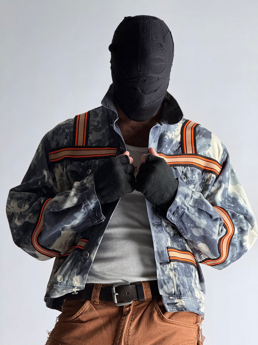TIE N DYE WORK JACKET