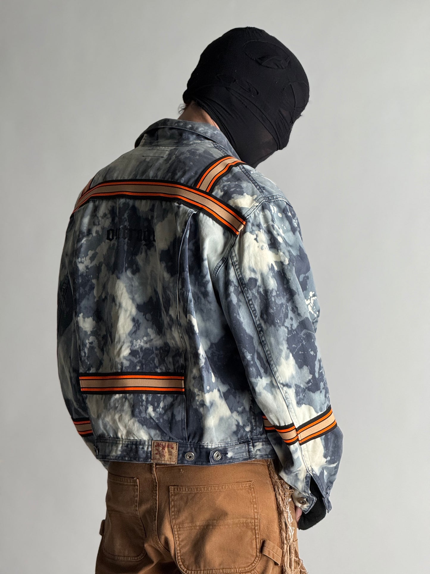 TIE N DYE WORK JACKET