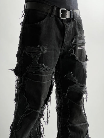 TRASHED DENIM