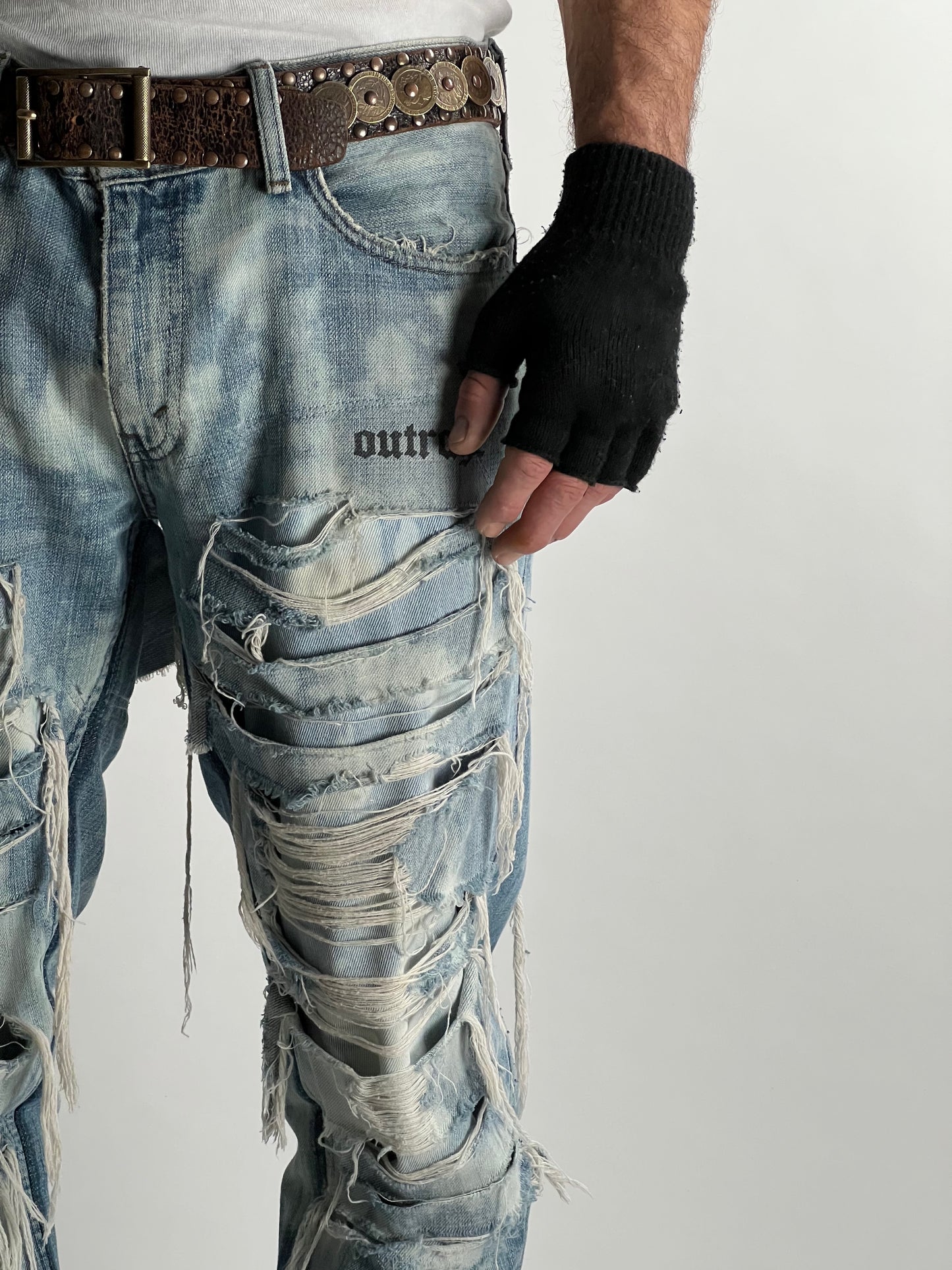 TRASHED TIE N DYE