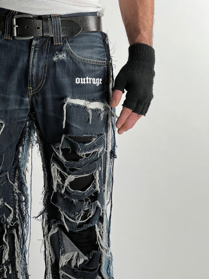 TRASHED DENIM