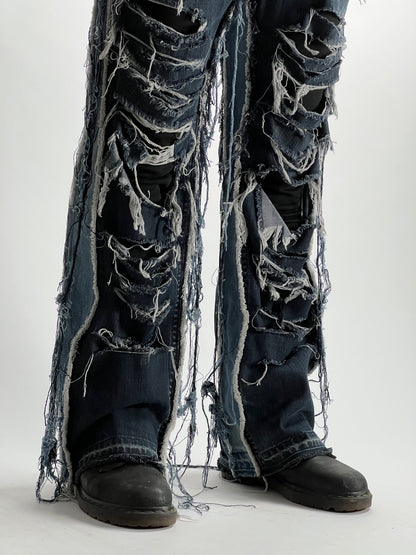 TRASHED DENIM