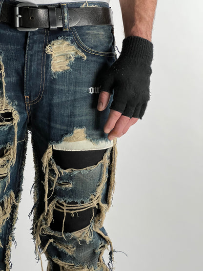 TRASHED DENIM