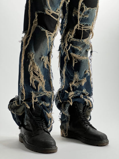 TRASHED DENIM