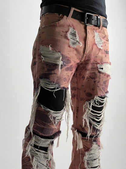 TRASHED TIE N DYE