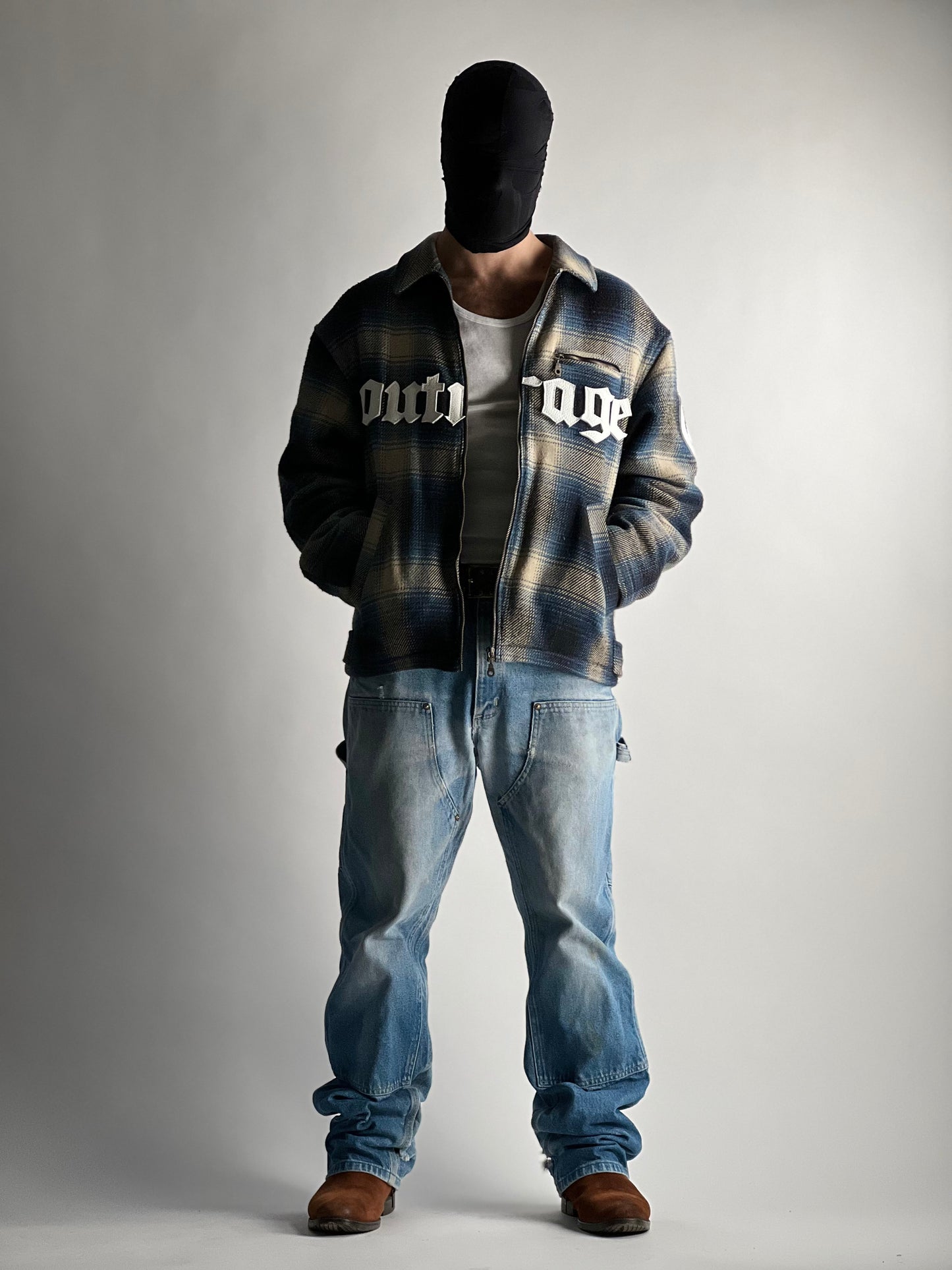 SKULL FLANNEL JACKET