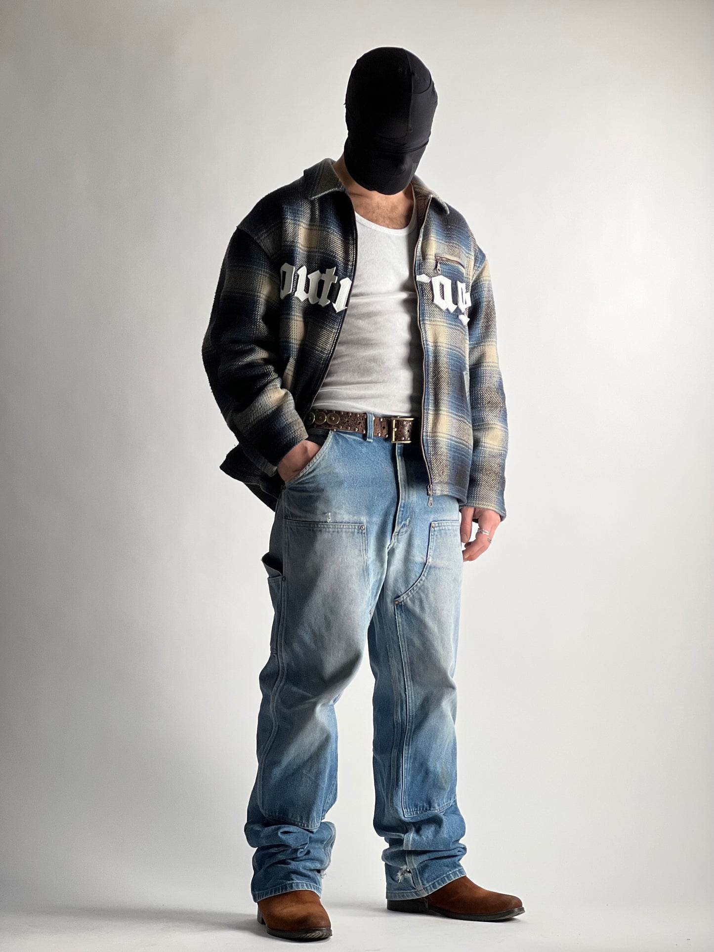 SKULL FLANNEL JACKET