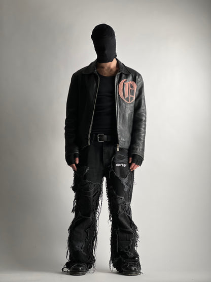 SKULL LEATHER JACKET