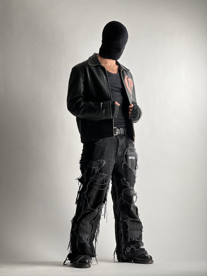 SKULL LEATHER JACKET