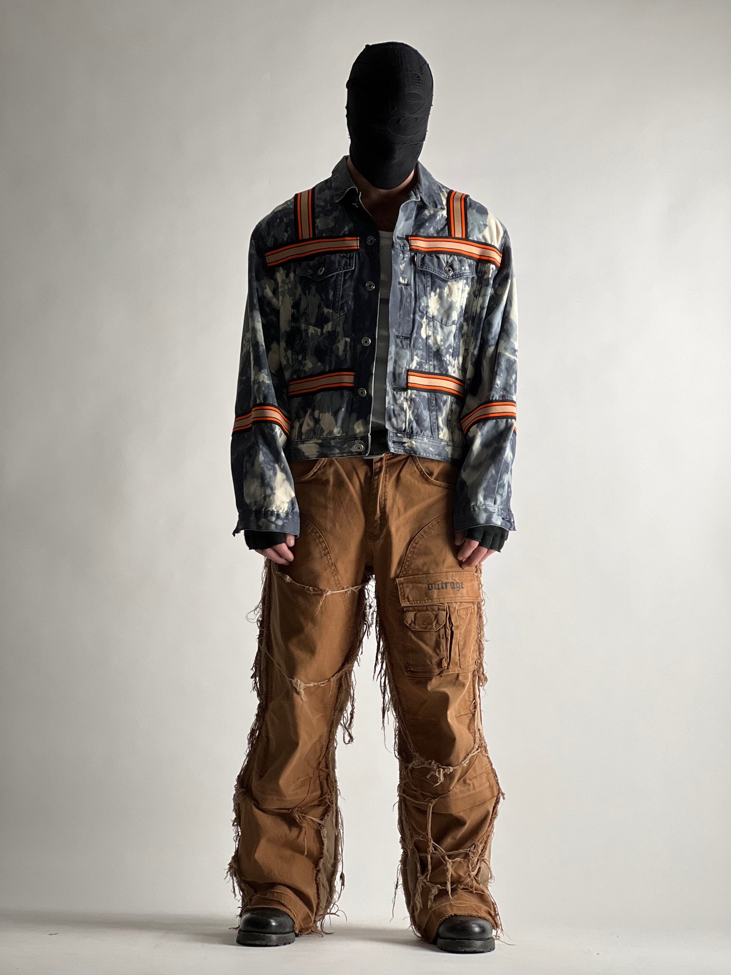 TIE N DYE WORK JACKET