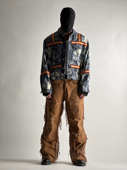 TIE N DYE WORK JACKET