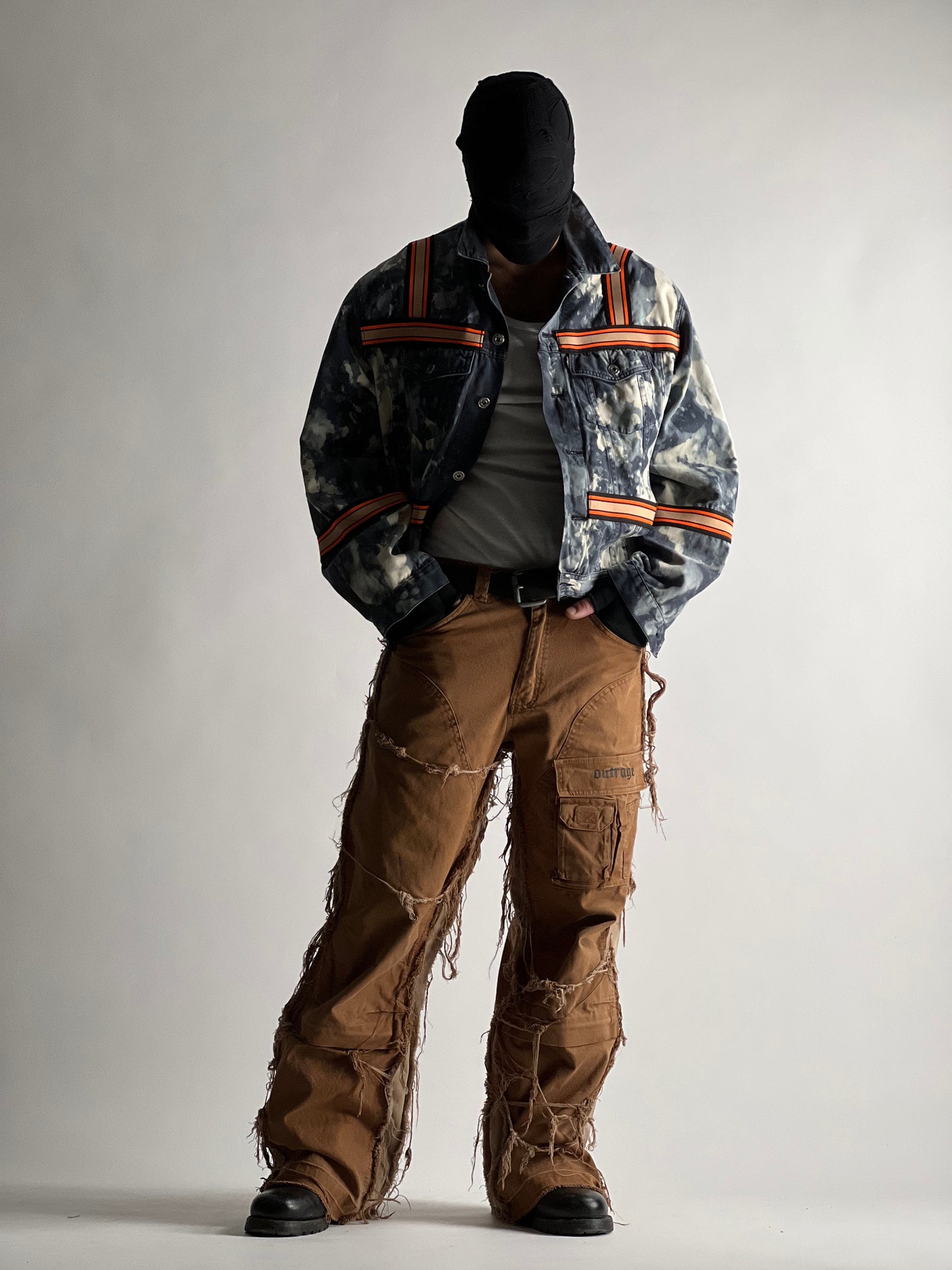 TIE N DYE WORK JACKET